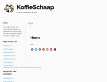Tablet Screenshot of koffieschaap.nl
